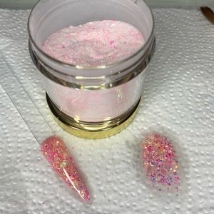 Fairytale glitter custom mixed acrylic